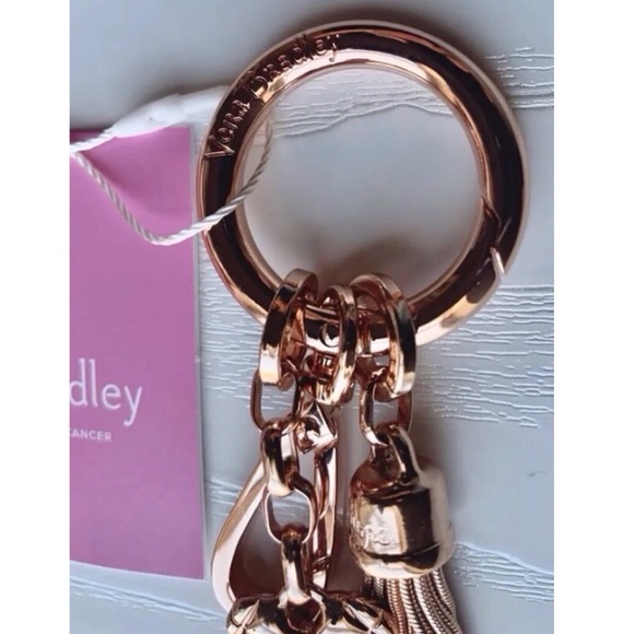 Vera Bradley Love & Hope Bag Charm - Picture 6 of 12